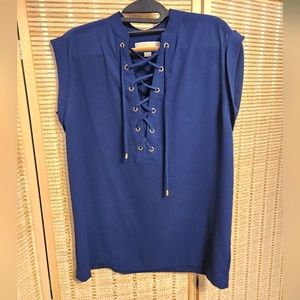 Navy Michael Kors Top